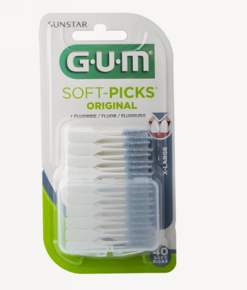 G.U.M Soft Picks Original XL– medzizubné kefky 40 ks